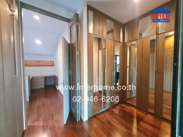 3-storey detached house, 54.4 sq.w., Private Nirvana Residence Village, Soi Yothin Phatthana 11, Intersection 7, Kaset-Nawamin Road, Pradit Manutham R