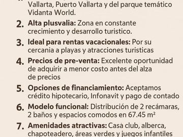 HERMOSO DEPARTENTO EN VENTA, A SOLO  5 MINUTOS DE LAS PLAYAS DE NUEVO VALLARTA