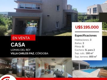 VENTA HERMOSA CASA , LOMAS DEL REY- OPORTUNIDAD