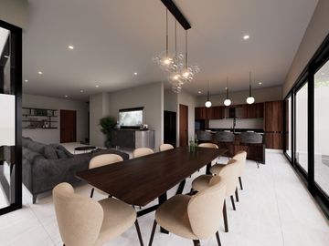 PREVENTA CASA DE 3 RECAMARAS NUEVA EN EXCLUSIVO RESIDENCIAL LAGOS DEL SOL