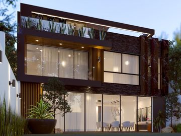 Venta de casa nueva moderna y muy iluminada en zona azul Lomas de Angelópolis ll