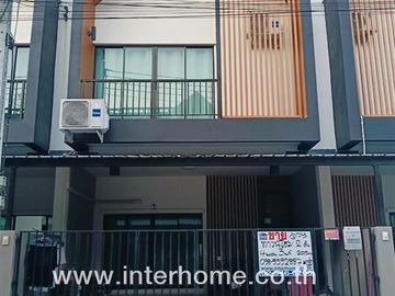 2-storey townhouse, 20.9 sq.w., D Plus Village, Wan Dee Village, Soi Wat Khlong Kru - Sri Muang Soi 18, Rama 2 Road, Setthakit Road 1, Mueang Samut Sa