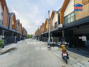 2-storey townhouse, 20.9 sq.w., D Plus Village, Wan Dee Village, Soi Wat Khlong Kru - Sri Muang Soi 18, Rama 2 Road, Setthakit Road 1, Mueang Samut Sa