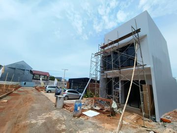 Dijual Rumah Hook Di Cipayung Jakarta Timur Dekat Stasiun LRT Ciracas, Perumahan 2 Lantai Murah