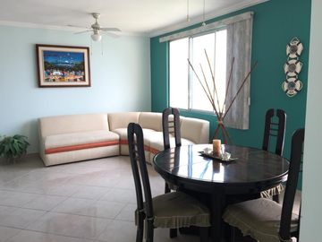 DEPARTAMENTO EN VENTA AMOBLADO EN TONSUPA