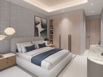 Condominio con den y más de 50 amenidades en venta, Parque Cancún, Cancún