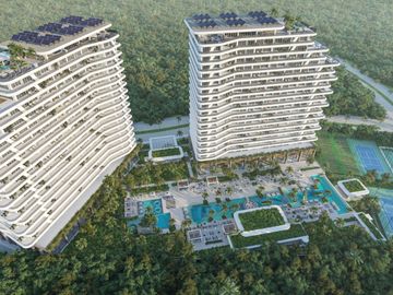 Condominio con den, alberca familiar, en venta, Parque Cancún, Cancún