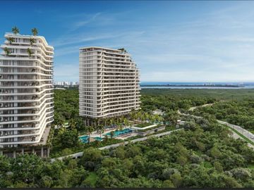 Penthouse con alberca, Club Infantil, en venta, Parque Cancún, Cancún