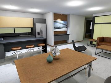 DEPARTAMENTO EN VENTA EN CUAUHTEMOC, SAN LUIS POTOSI, S.L.P.