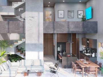 Casa en venta con alberca, comunidad Cerrada, Ciudad Mayakoba, Playa del Carmen