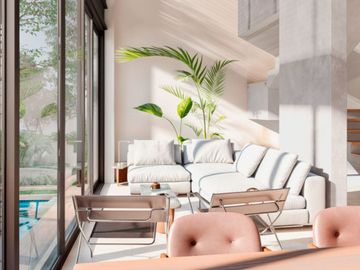 Casa en venta con alberca, comunidad Cerrada, Ciudad Mayakoba, Playa del Carmen