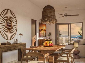 Departamento en cabo san lucas en sunset con vista al mar