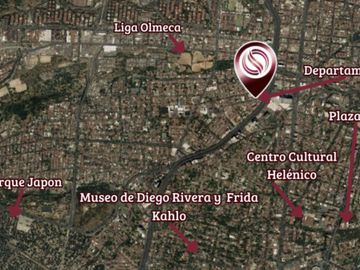 room service, cafeteria, spa, club de niños, smart home, piso de marmol, en venta San angel, Alvaro Obregón, Ciudad de Mexico