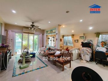 2-storey detached house, 58.3 sq.w., Parinya Village, Kaset-Nawamin, near Central Eastville, Soi Nawamin 111, Intersection 4, Bueng Kum District, Bang