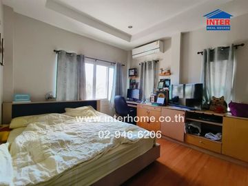 2-storey detached house, 58.3 sq.w., Parinya Village, Kaset-Nawamin, near Central Eastville, Soi Nawamin 111, Intersection 4, Bueng Kum District, Bang