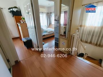 2-storey detached house, 58.3 sq.w., Parinya Village, Kaset-Nawamin, near Central Eastville, Soi Nawamin 111, Intersection 4, Bueng Kum District, Bang