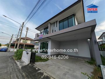 2-storey detached house, 50.3 sq.w., The Proud Village, Rama 2, Soi Ekkachai 13 (Soi Namkek), Rama 2 Road, Ekkachai Road, Mueang Samut Sakhon, Samut S