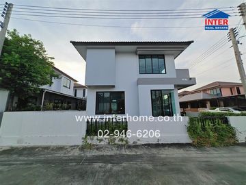 2-storey detached house, 50.3 sq.w., The Proud Village, Rama 2, Soi Ekkachai 13 (Soi Namkek), Rama 2 Road, Ekkachai Road, Mueang Samut Sakhon, Samut S