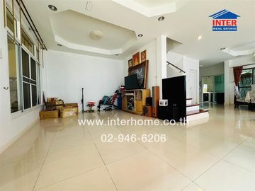 2-storey townhouse, 29.5 sq m, Petch Anan Village, Lam Luk Ka Road, Phra Ong Chao Sai Road, Khlong 4, Lam Luk Ka, Pathum Thani