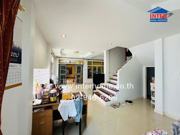 2-storey townhouse, 29.5 sq m, Petch Anan Village, Lam Luk Ka Road, Phra Ong Chao Sai Road, Khlong 4, Lam Luk Ka, Pathum Thani