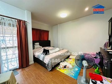 2-storey townhouse, 29.5 sq m, Petch Anan Village, Lam Luk Ka Road, Phra Ong Chao Sai Road, Khlong 4, Lam Luk Ka, Pathum Thani