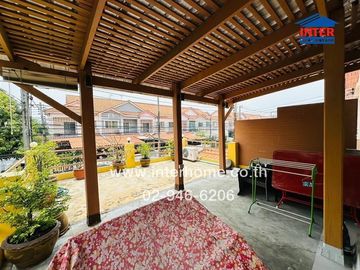 2-storey townhouse, 29.5 sq m, Petch Anan Village, Lam Luk Ka Road, Phra Ong Chao Sai Road, Khlong 4, Lam Luk Ka, Pathum Thani