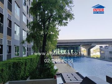 Condominium 26.12 sq.m. Aspire Ratchada-Wong Sawang, next to MRT Wong Sawang station, Bangkok-Nonthaburi Road, Wong Sawang Road, Bang Sue District, Ba
