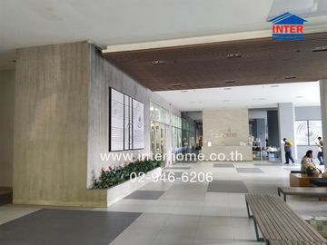 Condominium 26.12 sq.m. Aspire Ratchada-Wong Sawang, next to MRT Wong Sawang station, Bangkok-Nonthaburi Road, Wong Sawang Road, Bang Sue District, Ba