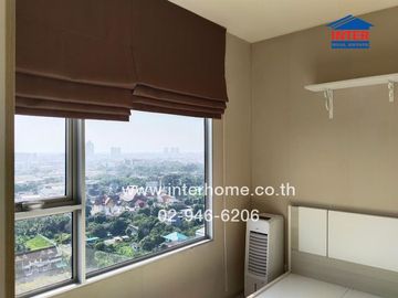 Condominium 26.12 sq.m. Aspire Ratchada-Wong Sawang, next to MRT Wong Sawang station, Bangkok-Nonthaburi Road, Wong Sawang Road, Bang Sue District, Ba