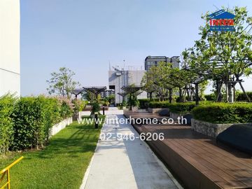 Condominium 26.12 sq.m. Aspire Ratchada-Wong Sawang, next to MRT Wong Sawang station, Bangkok-Nonthaburi Road, Wong Sawang Road, Bang Sue District, Ba