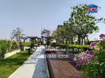 Condominium 26.12 sq.m. Aspire Ratchada-Wong Sawang, next to MRT Wong Sawang station, Bangkok-Nonthaburi Road, Wong Sawang Road, Bang Sue District, Ba