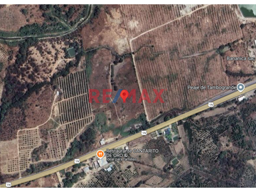 Venta De Terreno De 9.9 Héctareas Al Pie De Carretera // ID: 1121046