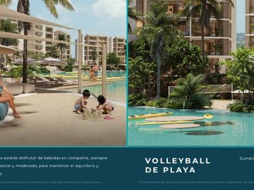 HERMOSOS DEPARTAMENTO EN VENTA,EN RIVIERA NAYARIT UNICO DESARROLLO EN LA ZONA CONDOMINIO RESORT CON PLAYA ARTIFICIAL