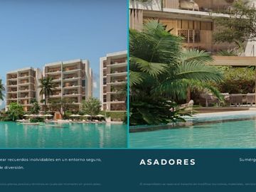 HERMOSOS DEPARTAMENTO EN VENTA,EN RIVIERA NAYARIT UNICO DESARROLLO EN LA ZONA CONDOMINIO RESORT CON PLAYA ARTIFICIAL