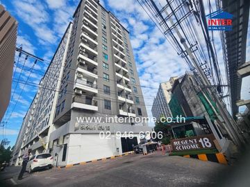 Condominium 30.29 sq.m. Regent Home 18 Chaeng Watthana-Lak Si, next to the Pink Line ---, Wat Phra Sri Mahathat Station, Soi Chaeng Watthana, Bang Khe