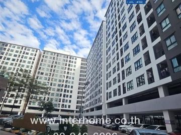Condominium 30.29 sq.m. Regent Home 18 Chaeng Watthana-Lak Si, next to the Pink Line ---, Wat Phra Sri Mahathat Station, Soi Chaeng Watthana, Bang Khe