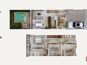 Excelente Town Houses en Real Montejo