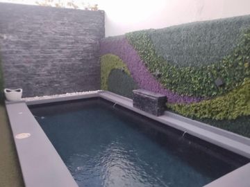 RESIDENCIA EN VENTA EN ISLA MUSULA, CON ALBERCA PROPIA DE 3 NIVELES, 3 RECAMARAS, GYM Y ROOF GARDEN