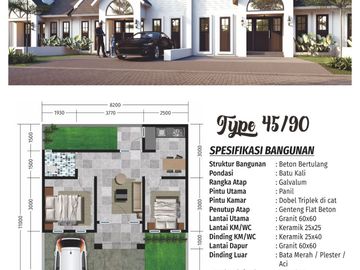 Rumah murah design cantik SHM Split