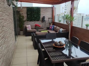Exclusivo Duplex con terraza cerca a CC Plaza San Miguel y Open Plaza La Marina
