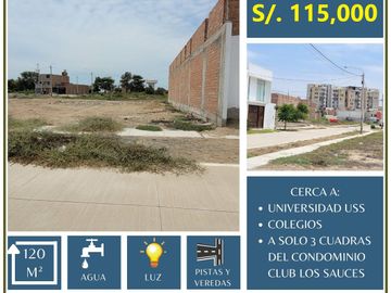 VENTA DE TERRENO EN URB. LOS SAUCES SEXTA ETAPA