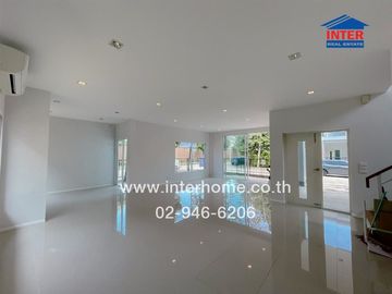 2-storey detached house, 63.8 sq m, Casa Ville Village, Rangsit, Khlong 2, Rangsit-Nakhon Nayok Road, Soi 60, Thanyaburi, Pathum Thani