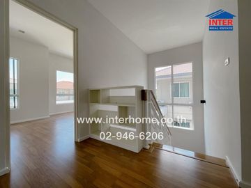 2-storey detached house, 63.8 sq m, Casa Ville Village, Rangsit, Khlong 2, Rangsit-Nakhon Nayok Road, Soi 60, Thanyaburi, Pathum Thani