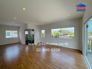2-storey detached house, 63.8 sq m, Casa Ville Village, Rangsit, Khlong 2, Rangsit-Nakhon Nayok Road, Soi 60, Thanyaburi, Pathum Thani