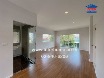 2-storey detached house, 63.8 sq m, Casa Ville Village, Rangsit, Khlong 2, Rangsit-Nakhon Nayok Road, Soi 60, Thanyaburi, Pathum Thani