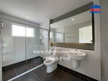 2-storey detached house, 63.8 sq m, Casa Ville Village, Rangsit, Khlong 2, Rangsit-Nakhon Nayok Road, Soi 60, Thanyaburi, Pathum Thani