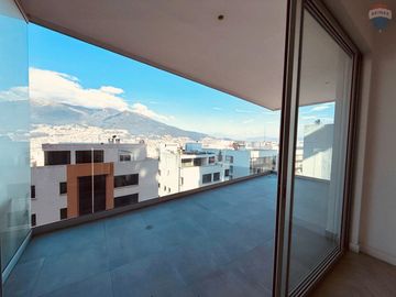En Venta Depto. de Lujo 2 Dorm. 120 m² con Balcón, Ed. Oh Residencias, González Suárez