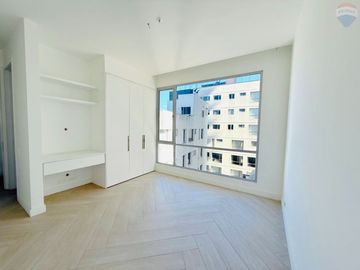 En Venta Depto. de Lujo 2 Dorm. 120 m² con Balcón, Ed. Oh Residencias, González Suárez