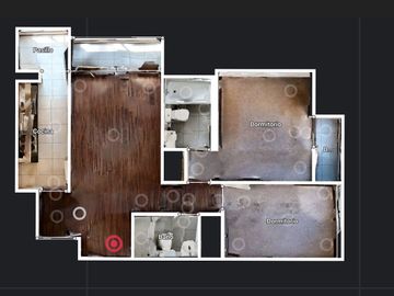 Se vende departamento 2 dormitorios,  2 baños, estacionamiento y bodega en San Miguel a pasos de metro Lo Viel