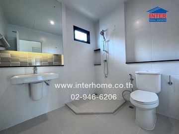 2-storey detached house, 71 sq m., Saransiri Rangsit Village, Soi 4/1, Rangsit-Pathum Thani Road, Road 346, Mueang Pathum Thani, Pathum Thani